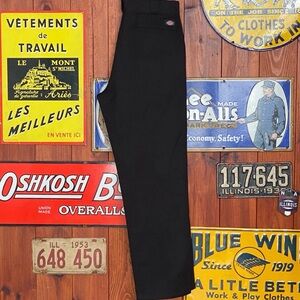 Dickies Black Work Trousers